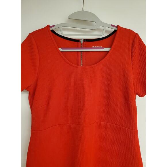 Women's Motherhood Maternity Short Sleeve Peplum Maternity Top | Size Small - Picture 4 of 8